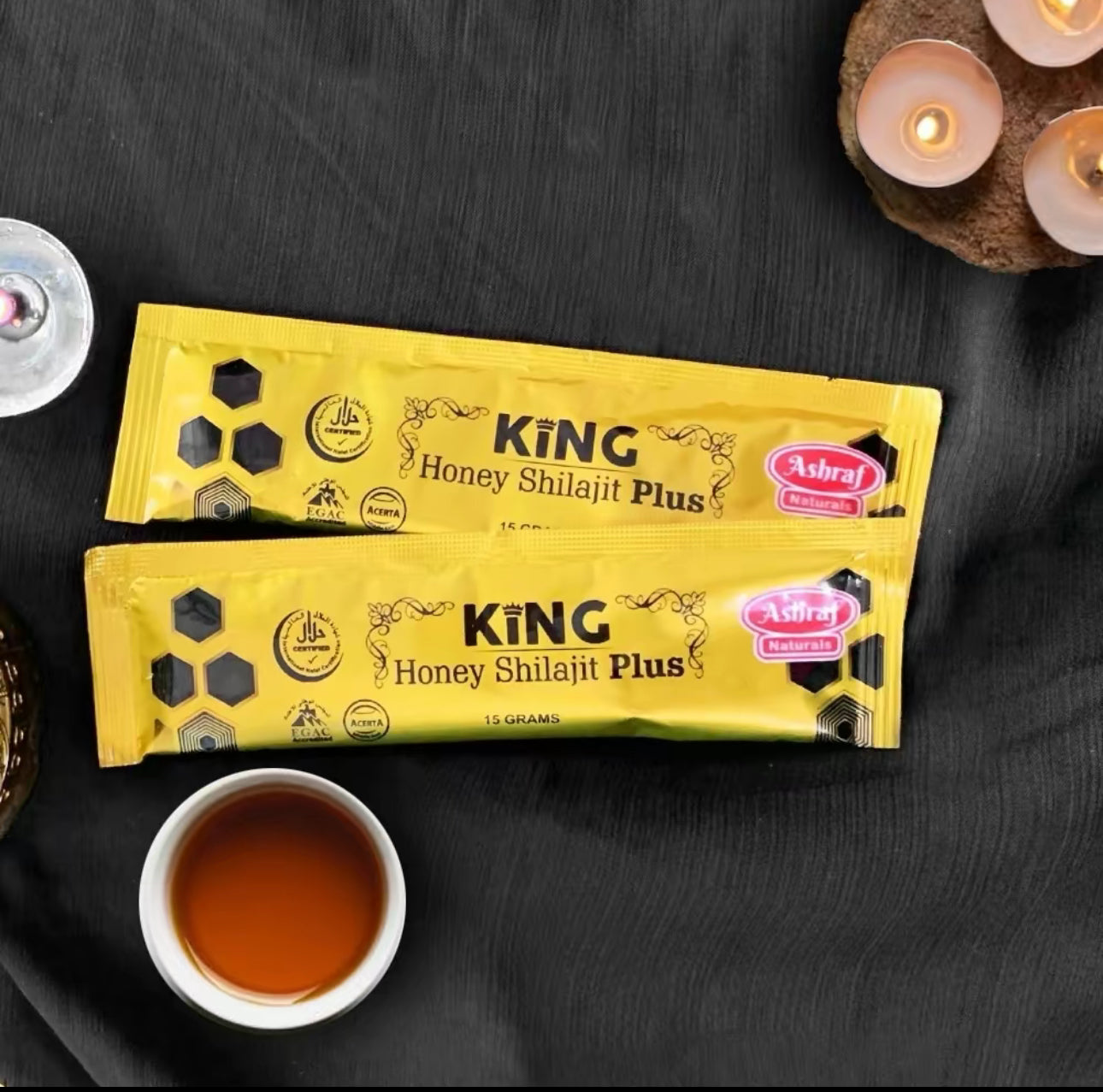 King Honey Shilajit PLUS - The Natural Power Source - Raw Honey & Shilajit