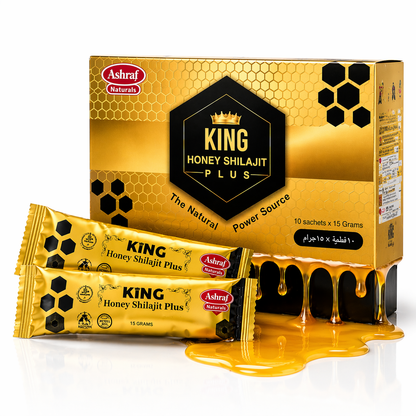 King Honey Shilajit PLUS - Raw Honey & Shilajit