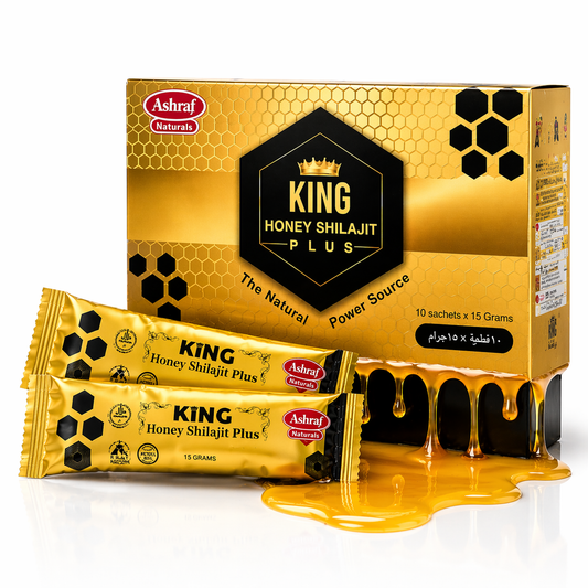 King Honey Shilajit PLUS - Raw Honey & Shilajit