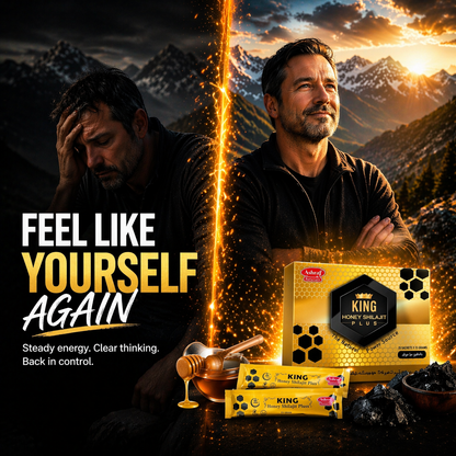 King Honey Shilajit PLUS - Raw Honey & Shilajit