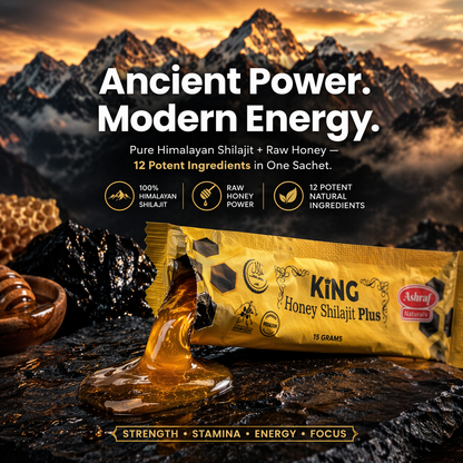 King Honey Shilajit PLUS - Raw Honey & Shilajit