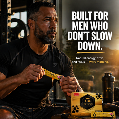 King Honey Shilajit PLUS - Raw Honey & Shilajit